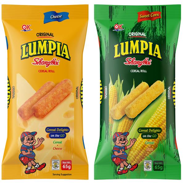 OK ORIGINAL LUMPIA CEREAL ROLL 65g Cereal Delights snacks