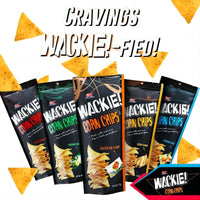 Thumbnail for OK Wackie Corn Chips 98g Salted Egg Spicy Turkey Corn Cheese Snack Crispy