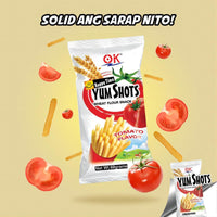 Thumbnail for Yum Shots Tomato Flavor Snack 60gram Crispy Crunchy