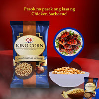 Thumbnail for OK King Corn Cornick Sweet Corn Chili Garlic Chiken Barbecue Snack 100g Popcorn Crunchy Crispy