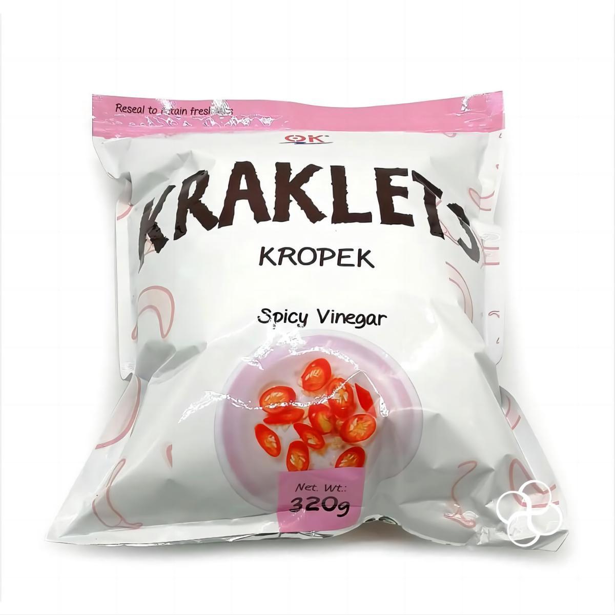 OK Kraklets Kropek 320g Flavour Snack Cheese