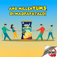 Thumbnail for OK Yum Shots Cheese Flavor Snack 60g