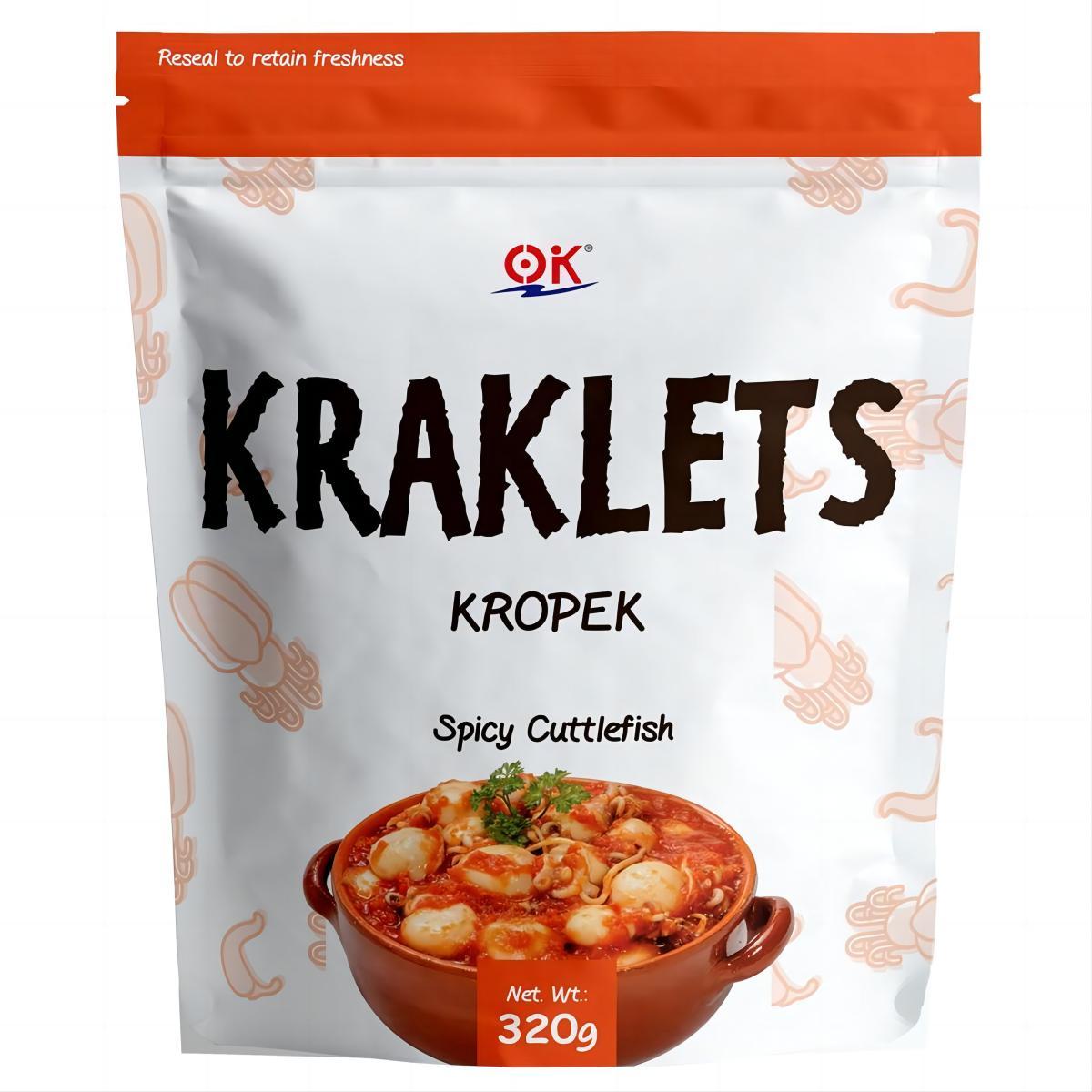 OK Kraklets Kropek 320g Flavour set of 5