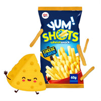 Thumbnail for OK Yum Shots Cheese Flavor Snack 60g