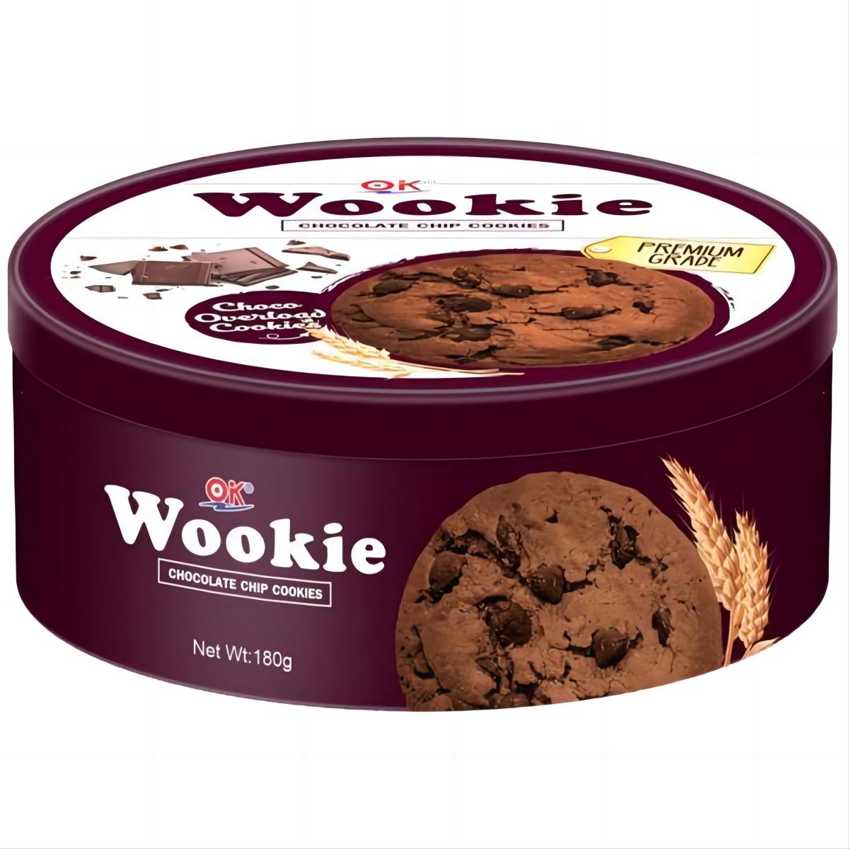 OK Wookie Choco 180 grams Overload Cookies Snack Biscuits