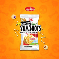 Thumbnail for Yum Shots Tomato Flavor Snack 60gram Crispy Crunchy