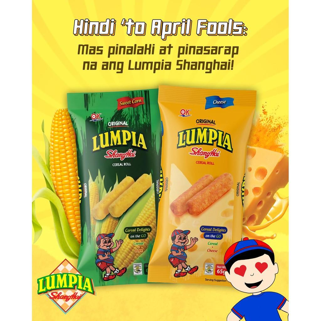 OK ORIGINAL LUMPIA CEREAL ROLL 65g Cereal Delights snacks