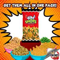 Thumbnail for OK Yum Shots Mix Snack 70g Snaks Chips Crispy Crunchy