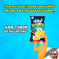 Thumbnail for OK Yum Shots Cheese Flavor Snack 60g