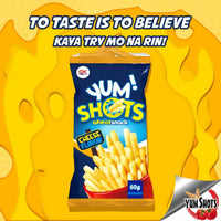 Thumbnail for OK Yum Shots Cheese Flavor Snack 60g